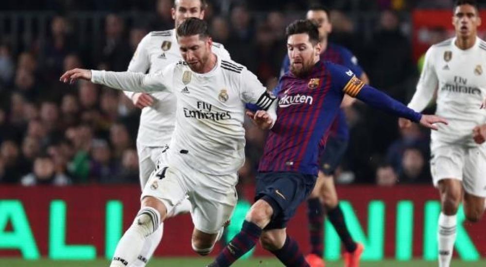 جانب من مباراة كلاسيكو سابق