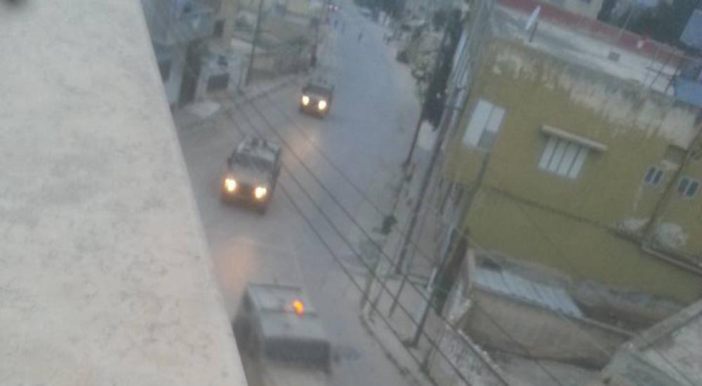 قوات الاحتلال التي اقتحمت بيت فوريك