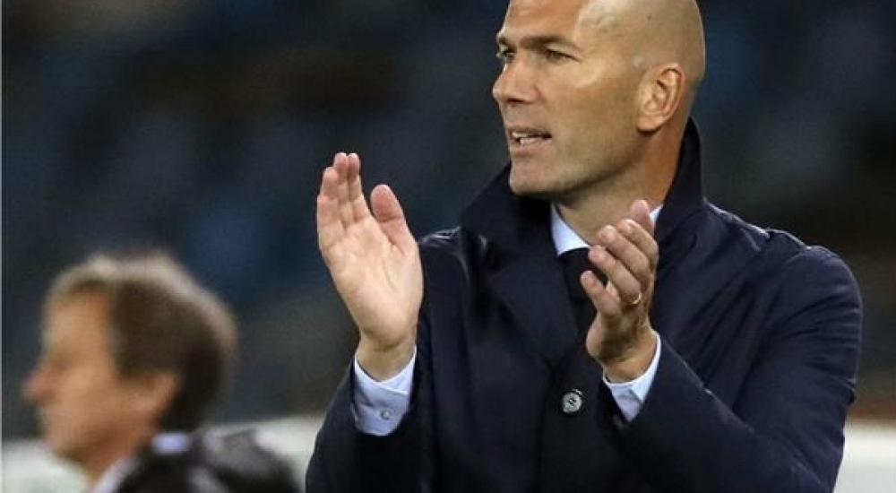 المدير الفني لريال مدريد زين الدين زيدان