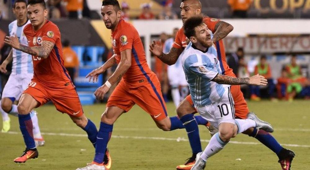 ميسي أهدر ركلة الترجيح الأولى للأرجنتين