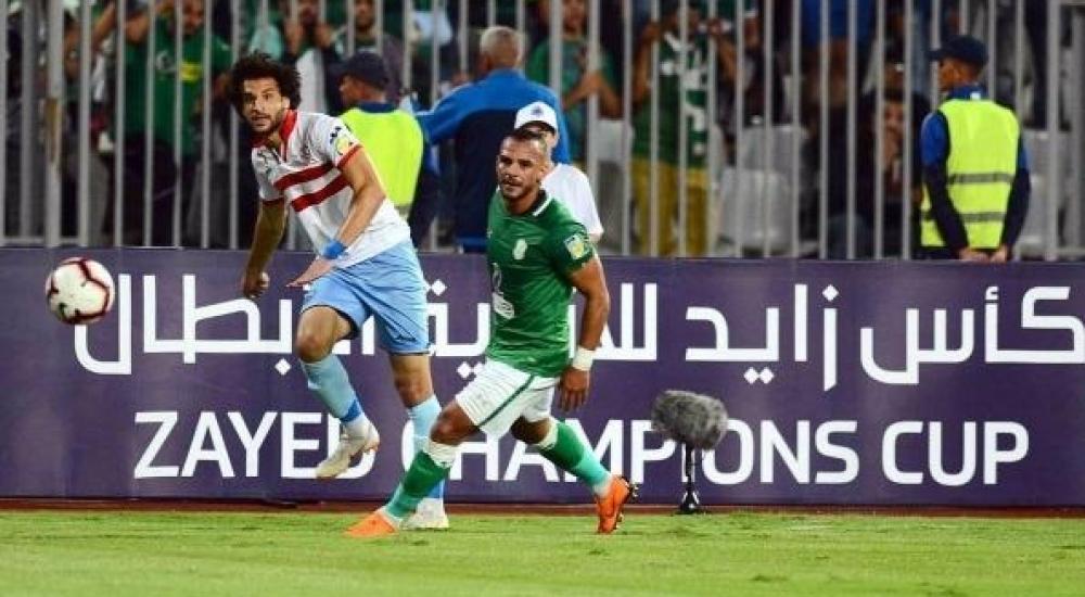 جانب من المباراة