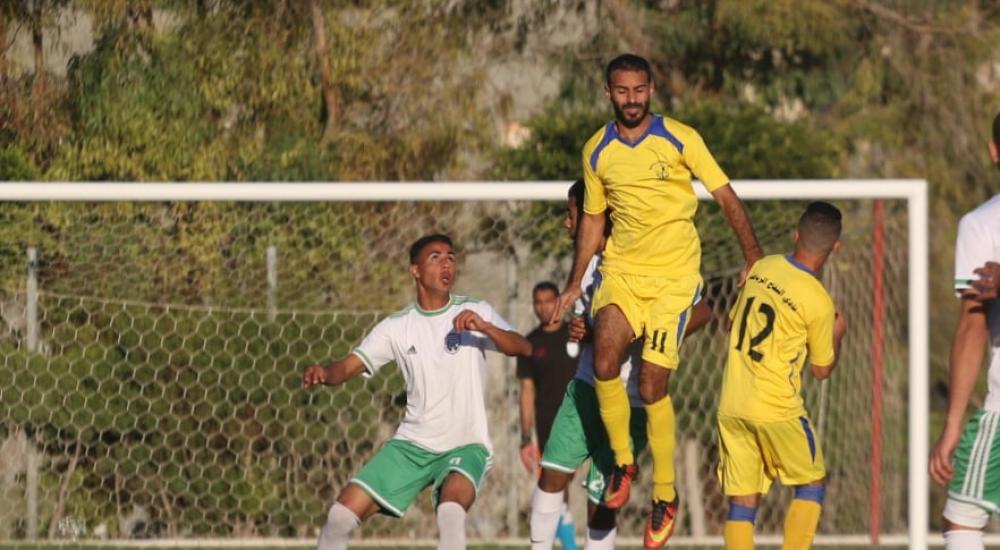 التفاح فاز على خدمات النصيرات بهدف نظيف