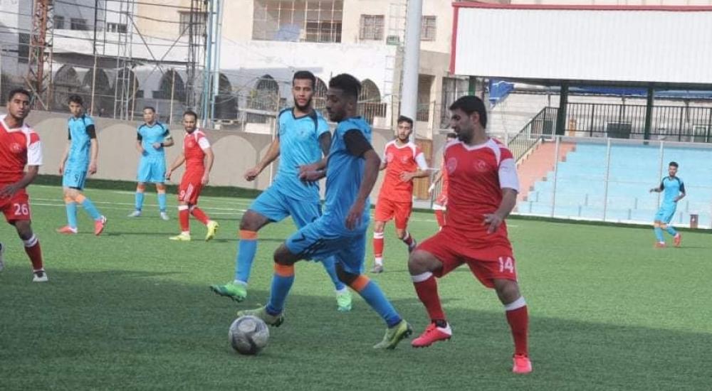 القادسية فاز على خدمات خانيونس بثلاثية لهدفين.jpg