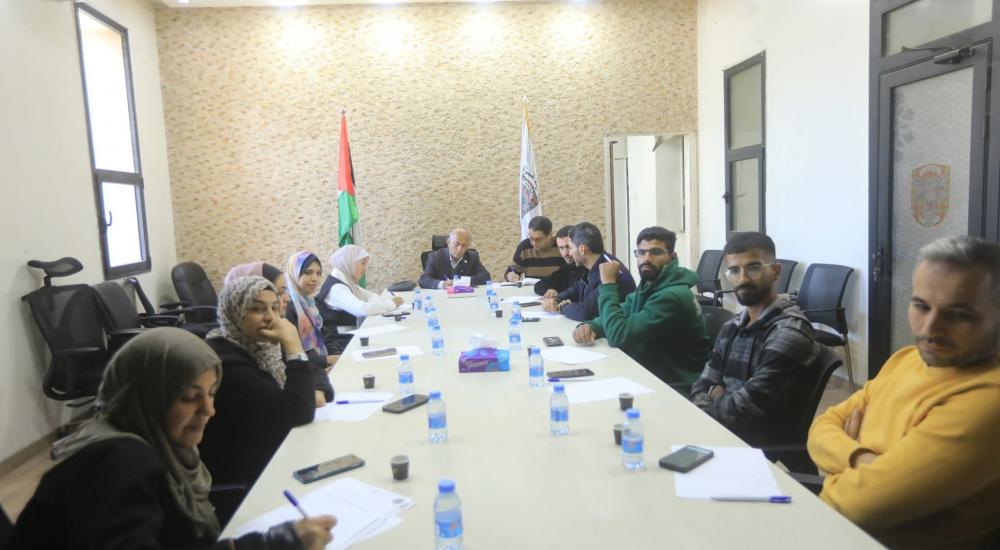 المجلس الشبابي لبلدية غزة يعقد جلسته التأسيسية الأولى وينتخب هيئته الإدارية