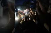 اللحظات الأولى لقصف طائرات الاحتلال شقة في حي الرمال غربي مدينة غزة وانتشال شهيد وعدد من المصابين