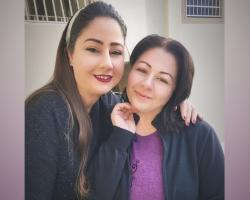 الشهيدتان ميساء أبو داود وابنتها ماري