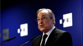رئيس نادي ريال مدريد فلورنتينو بيريز