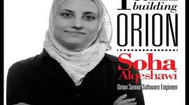 كبيرة مهندسي البرمجيات في البرنامج الفضائي الأمريكي أورايون "سها القيشاوي"