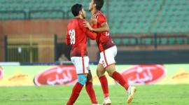 فرحة لاعبي الأهلي بالفوز