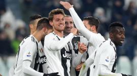 فرحة لاعبي يوفنتوس بالفوز