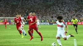 جانب من مباراة الزمالك والنجم الساحلي