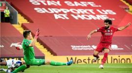 محمد صلاح سجل هدفاً في المباراة