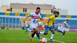 جانب من مباراة الإسماعيلي والزمالك