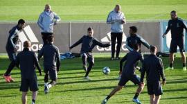 جانب من تدريبات سابقة لفريق يوفنتوس