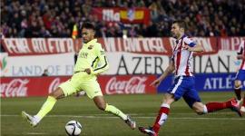 برشلونة فاز في مجموع الذهاب والإياب برباعية مقابل هدفين