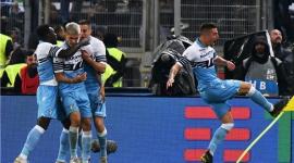 فرحة لاعبي لاتسيو