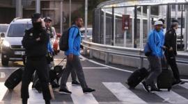 جانب من وصول البعثة