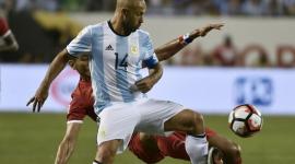 ماسكيرانو شارك في المباراة رقم 144 له في مسيرته رفقة منتخب الأرجنتين