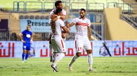فرحة لاعبي الزمالك بالفوز