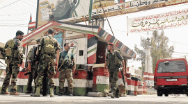 مدخل مخيم عين الحلوة