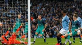 جانب من مباراة مانشستر سيتي وتوتنهام هوتسبير