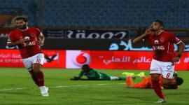 فرحة لاعبي الأهلي بالفوز