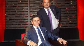 رجلا الأعمال الفلسطينيان المغتربان في أوروبا زهير عوض وسمير حمدان