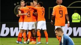 فرحة منتخب هولندا