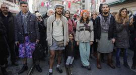 جانب من التظاهرة