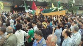 تشيع جثمان لاجئ فلسطيني في ىسوريا (الارشيف)