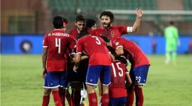 فرحة لاعبي الأهلي بالفوز