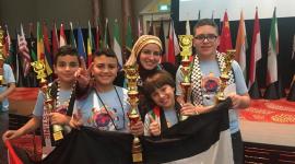 طلبة فلسطين يحصدون المركز الثاني بمسابقة الحساب الذهني العالمية 