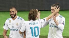 فرحة لاعبي الريال بالفوز