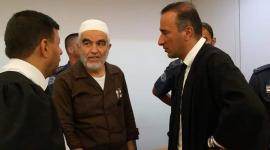 الشيخ رائد صلاح داخل المحكمة اليوم