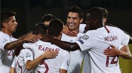 فرحة رونالدو وزملاؤه