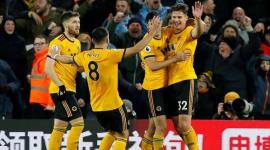 فرحة لاعبي وولفرهامبتون