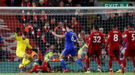 ليفربول تعادل مع ليستر سيتي بهدف لمثله