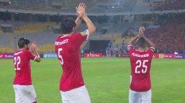الأهلي فاز على القطن الكاميروني بثلاثية لهدف