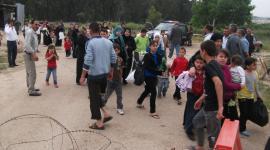 نازحين سوريين - ارشيفية