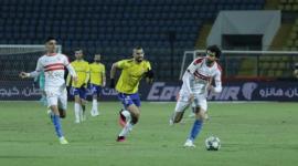 جانب من مباريات الدوري المصري