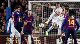 جانب من المباراة