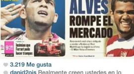 صحيفة ماركا كشفت الأربعاء عن توقيع ألفيس للفريق الباريسي