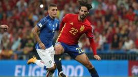 إيسكو سجل هدفين في مرمى منتخب إيطاليا
