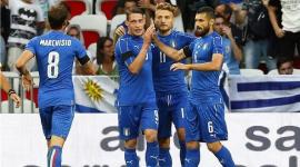 فرحة لاعبي منتخب إيطاليا
