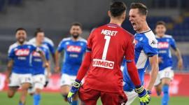 فرحة لاعبي نابولي