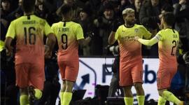 فرحة السيتي بالفوز