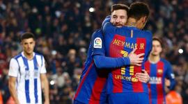 برشلونة فاز بسداسية لهدفين في مجموع الذهاب والعودة