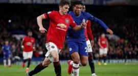 جانب من مباراة سابقة بين اليونايتد وتشيلسي