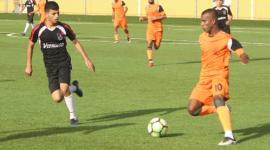 جانب من مباراة شباب واتحاد خانيونس