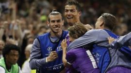 فرحة لاعبي ريال مدريد بالفوز